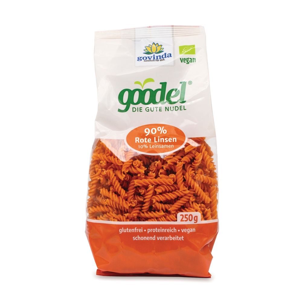 Govinda - Goodel Rote Linsen Leinsamen 6 Stück zu 250 g