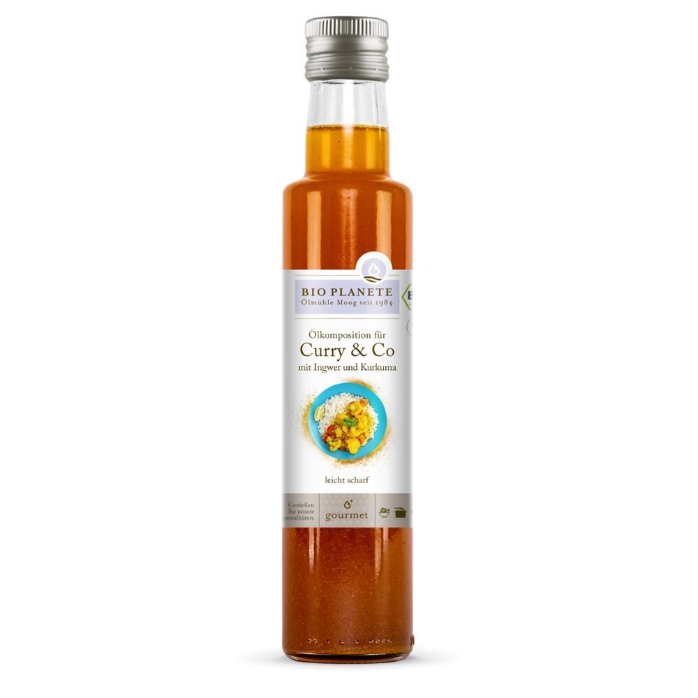 Bio Planete - Ölkomposition für Curry & Co 6 Stück zu 250 ml