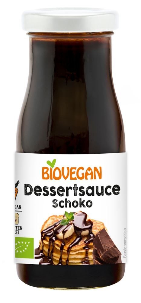 Biovegan - Dessertsauce Schoko 6 Stück zu 150 ml