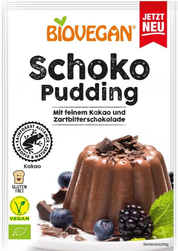 Schoko Pudding Biovegan