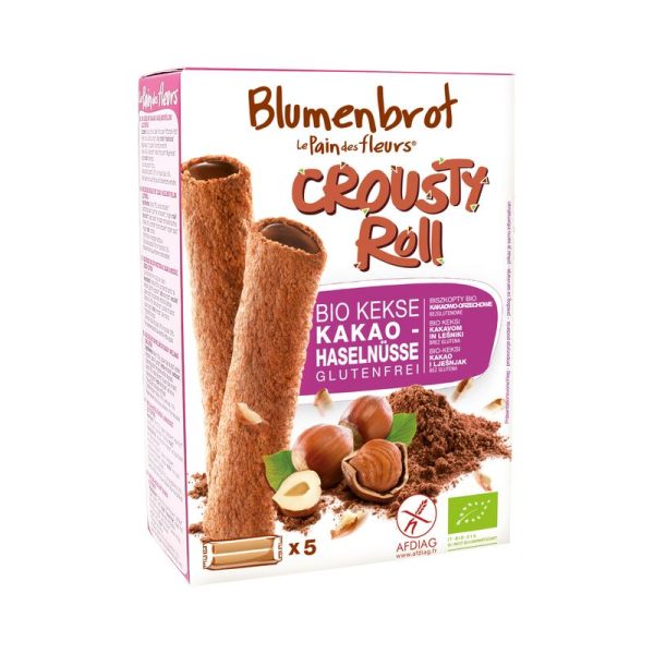 Crousty Roll Kakao-Haselnüsse Blumenbrot
