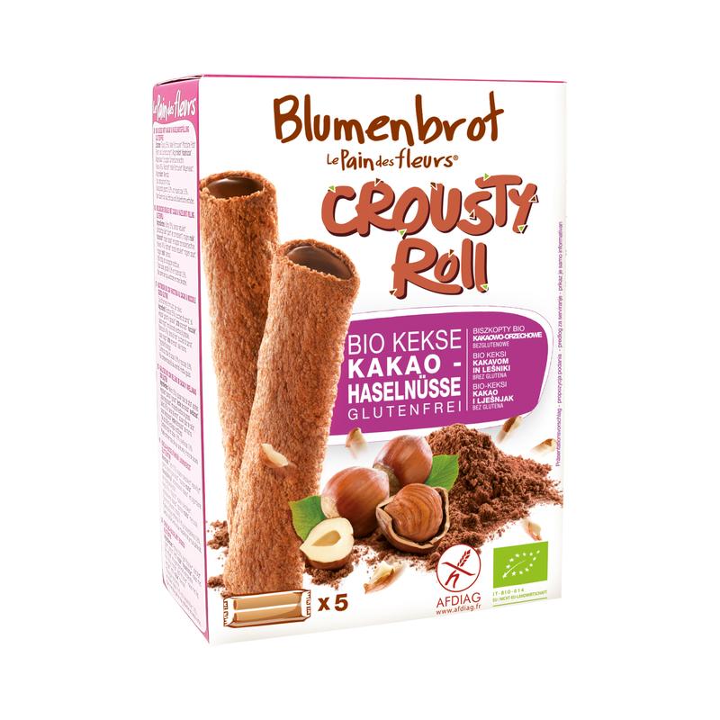 Crousty Roll Kakao-Haselnüsse Blumenbrot