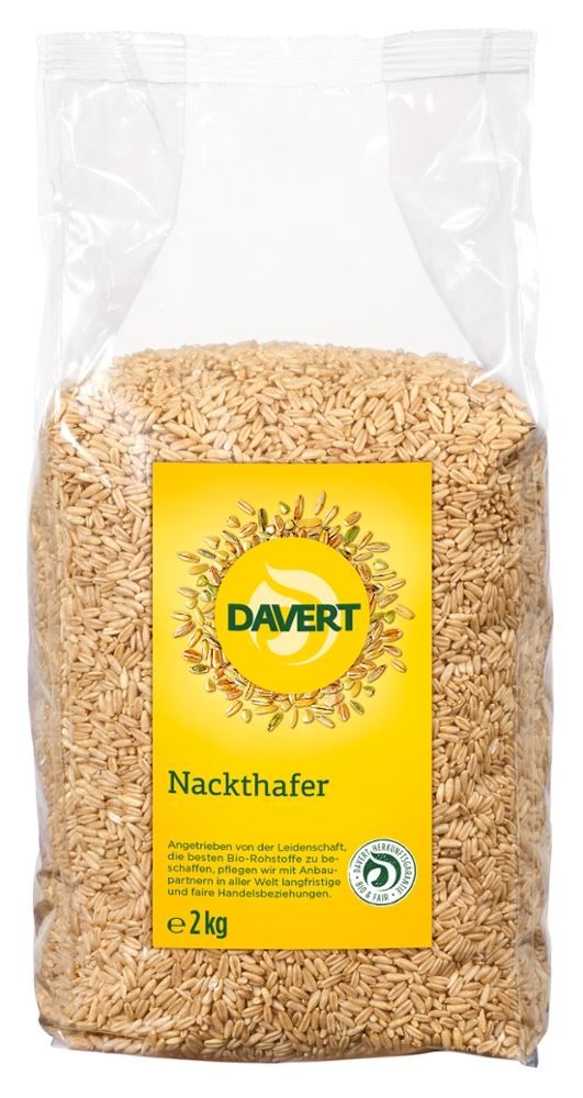 Davert - Nackthafer 4 Stück zu 2 kg