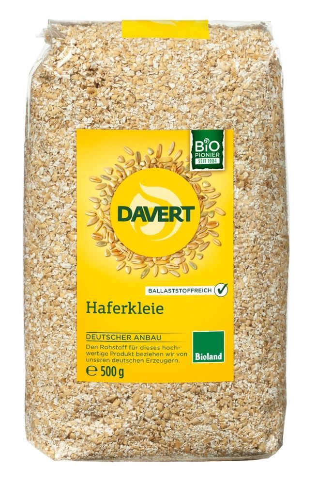 Davert - Haferkleie 8 Stück zu 500 g