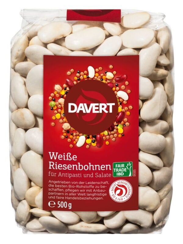 Weiße Riesenbohnen Davert