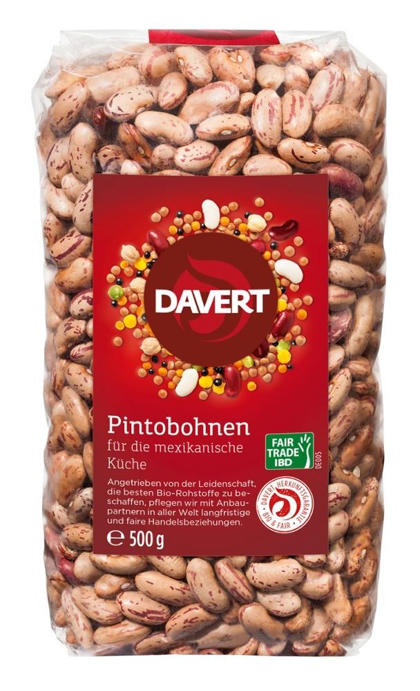 Davert - Pintobohnen 8 Stück zu 500 g