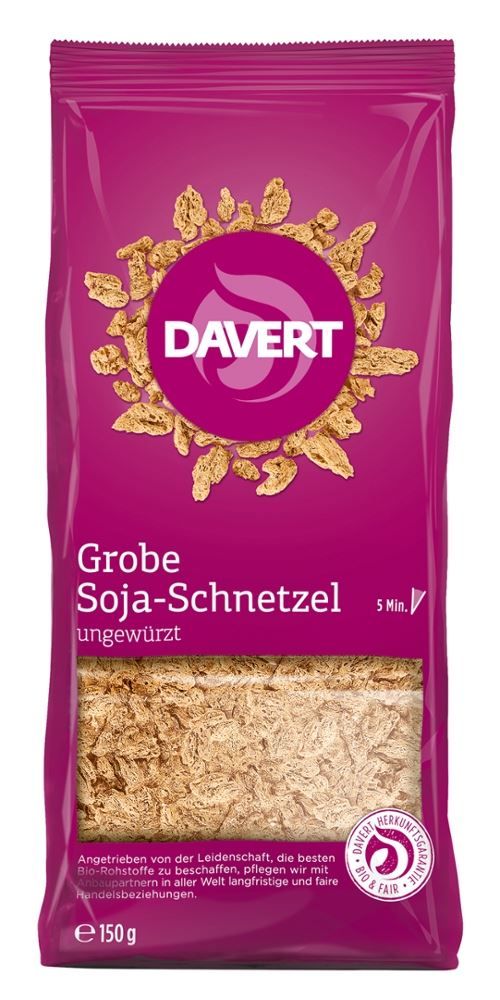 Davert - Grobe Soja Schnetzel