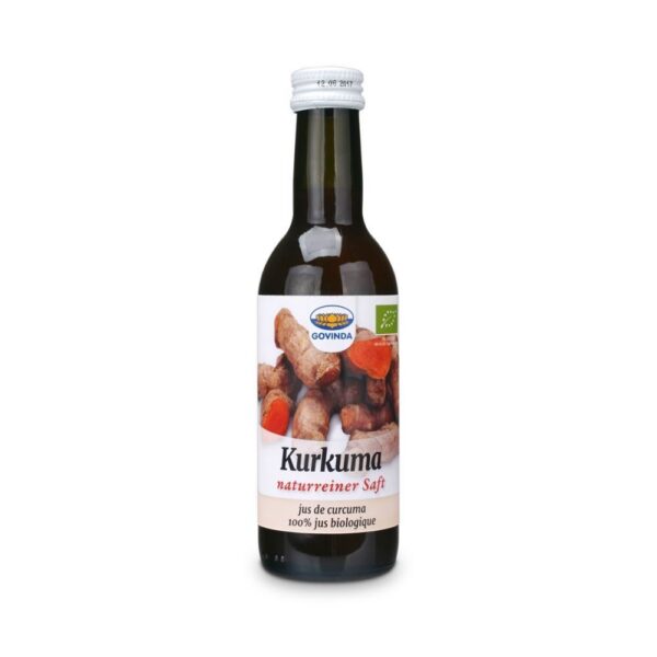 Kurkuma naturreiner Saft Govinda