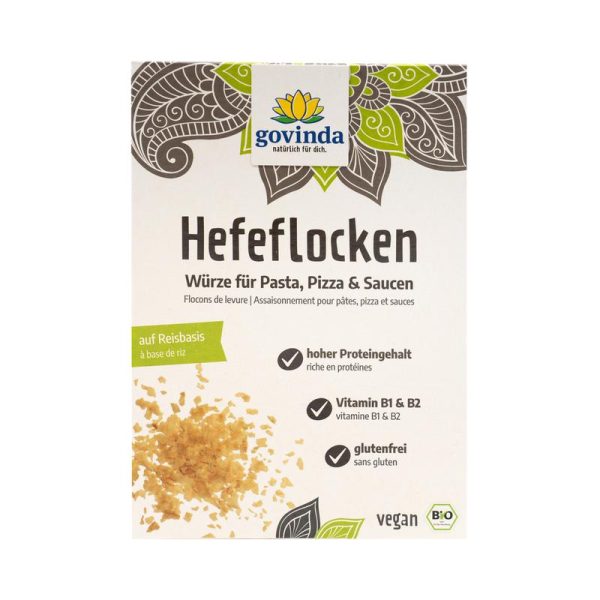 Hefeflocken vegane Streukäse Alternative Govinda