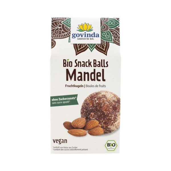 Snack Balls Fruchtkugeln Mandel Govinda