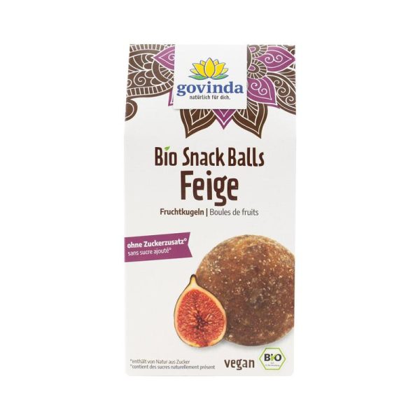 Snack Balls Fruchtkugeln Feige Govinda