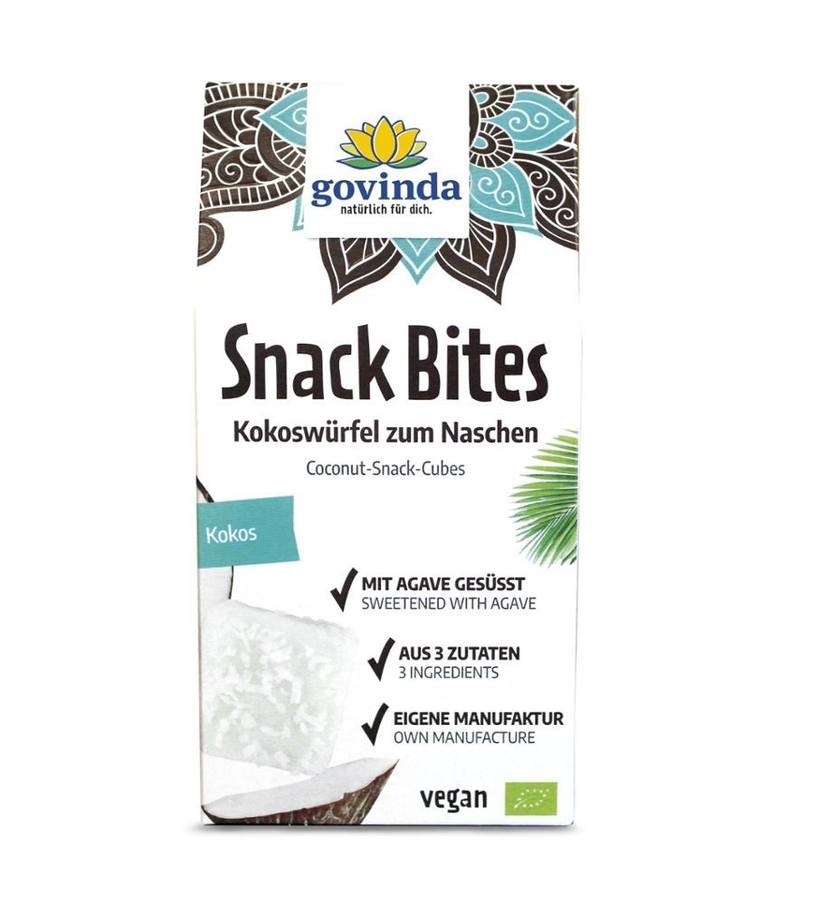 Snack Bites Kokoswürfel Govinda