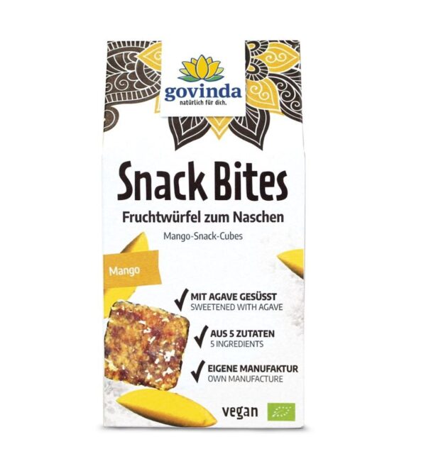 Snack Bites Fruchtwürfel Mango Govinda