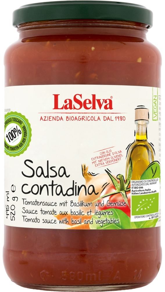 LaSelva - Salsa contadina Tomatensauce