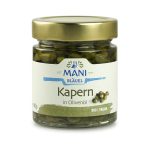Kapern in Olivenöl Mani