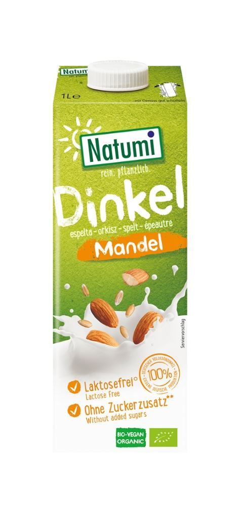 Natumi - Dinkel Mandel 8 Stück zu 1 l