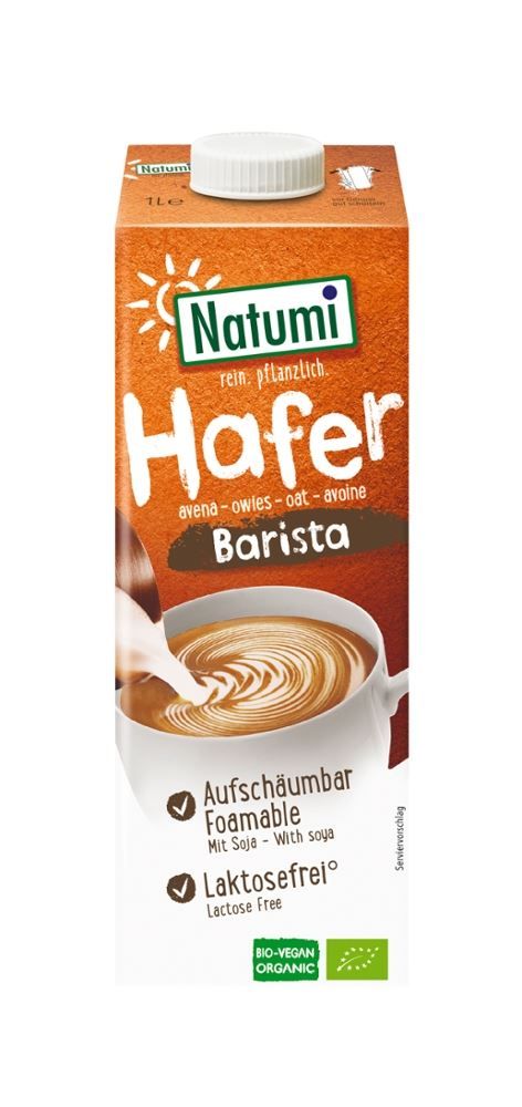 Natumi - Hafer Barista 8 Stück zu 1 l