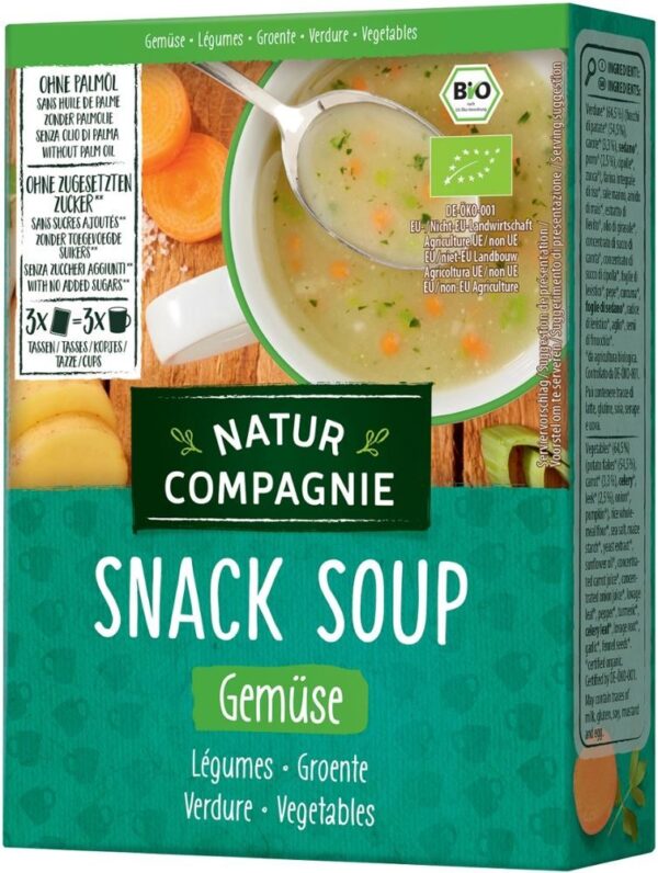 Snack Soup Gemüse Natur Compagnie