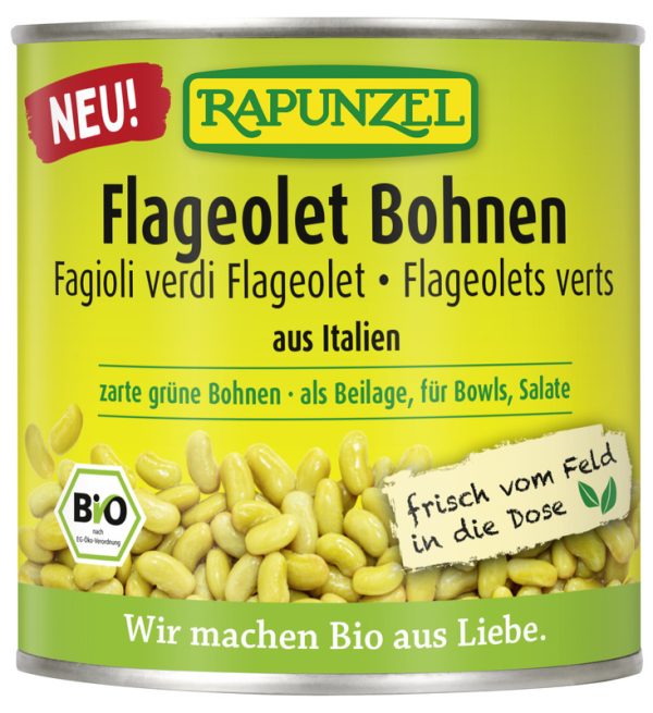 Flageolet Bohnen Rapunzel