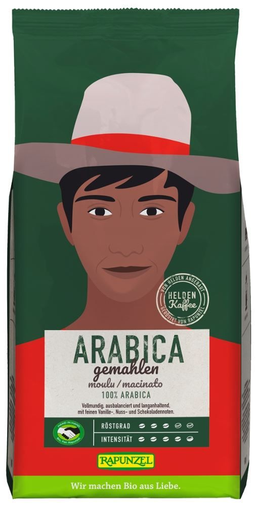 Rapunzel - Arabica gemahlen 6 Stück zu 500 g