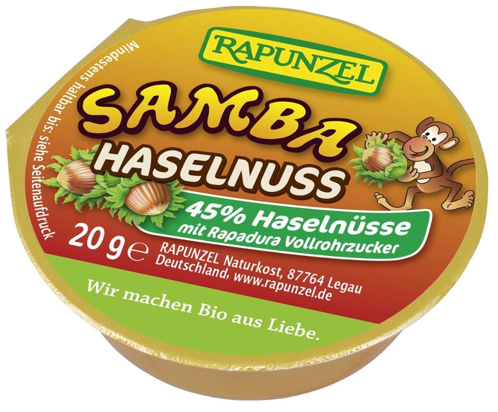 Rapunzel - Samba Haselnuss 48 Stück zu 20 g