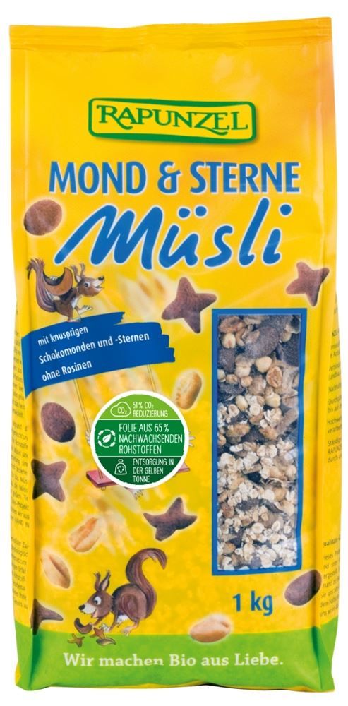 Rapunzel - Mond & Sterne Müsli