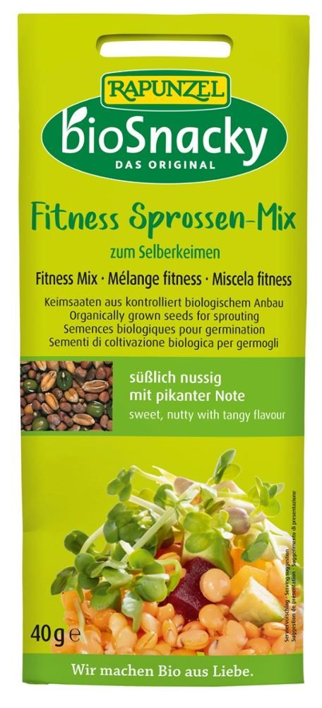 Rapunzel - Fitness Sprossen Mix 12 Stück zu 40 g