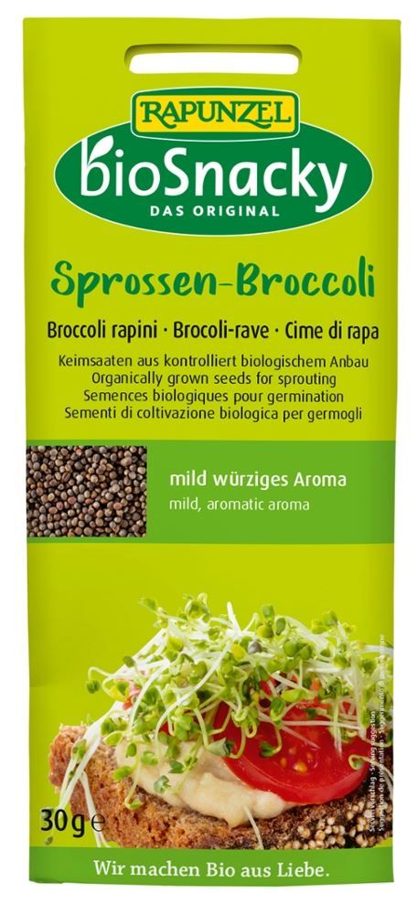 Sprossen-Broccoli Rapunzel bioSnacky