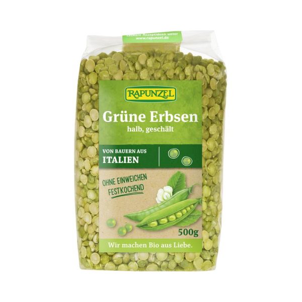 Grüne Erbsen Rapunzel