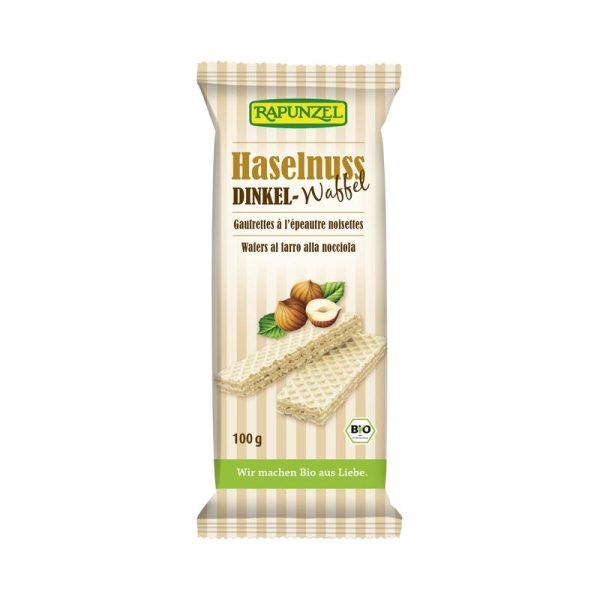 Haselnuss Dinkel-Waffel Rapunzel