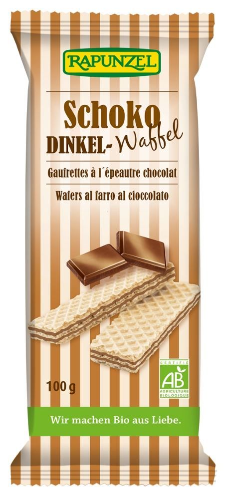 Rapunzel - Schoko Dinkel-Waffel 11 Stück zu 100 g