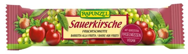 Sauerkirsche Fruchtschnitte Rapunzel