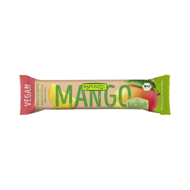 Mango-Baobab Fruchtschnitte Rapunzel