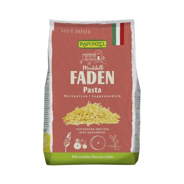 Faden Pasta Hartweizen Rapunzel