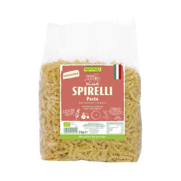 Spirelli Pasta Hartweizen Rapunzel