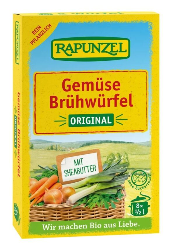 Gemüse Brühwürfel Original Rapunzel