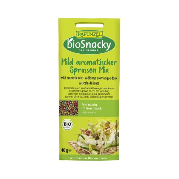 Mild-aromatischer Sprossen Mix Rapunzel bioSnacky