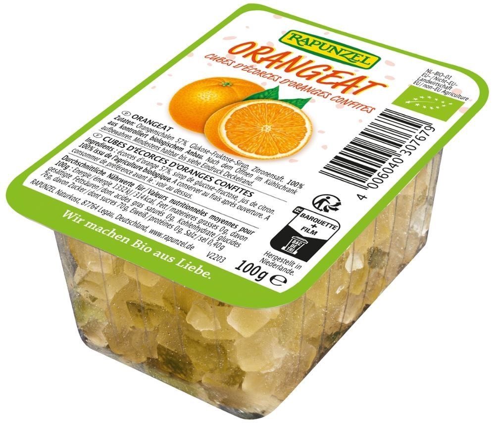 Rapunzel - Orangeat 6 Stück zu 100 g