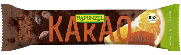 Kakao-Orange Fruchtschnitte Rapunzel