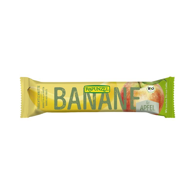 Banane-Apfel Fruchtschnitte Rapunzel