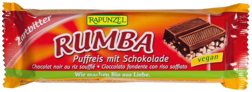 Rapunzel - Rumba Puffreis Zartbitter 30 Stück zu 50 g