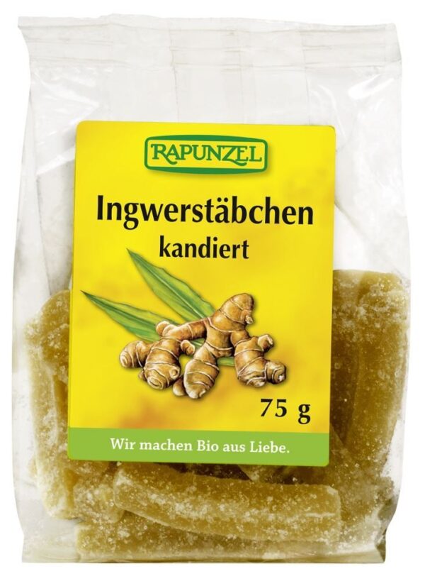 Ingwerstäbchen kandiert Rapunzel