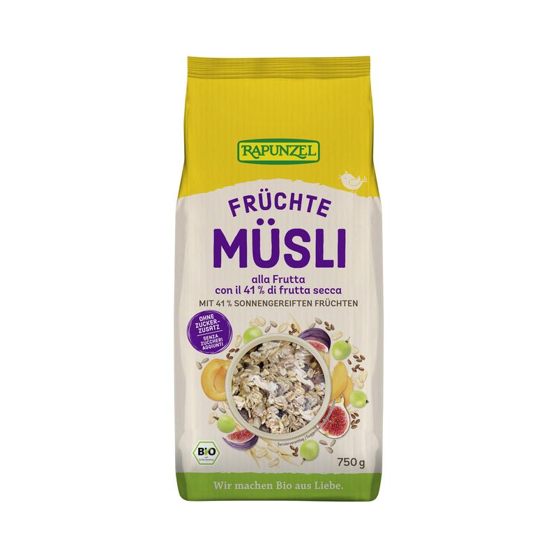 Früchte Müsli Rapunzel