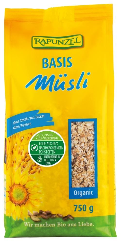 Rapunzel - Basis Müsli 6 Stück zu 750 g