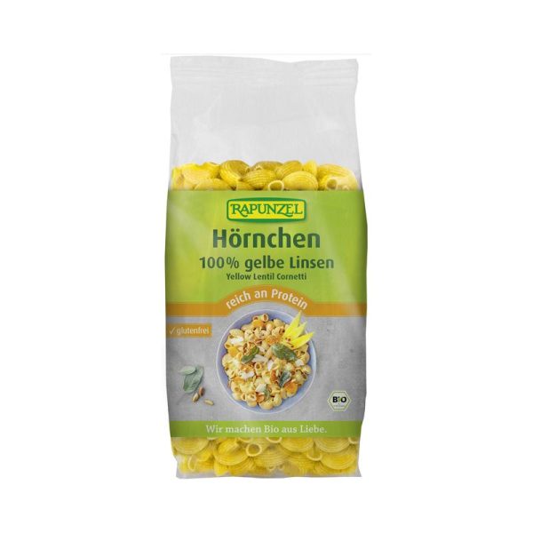 Hörnchen 100% gelbe Linsen Rapunzel