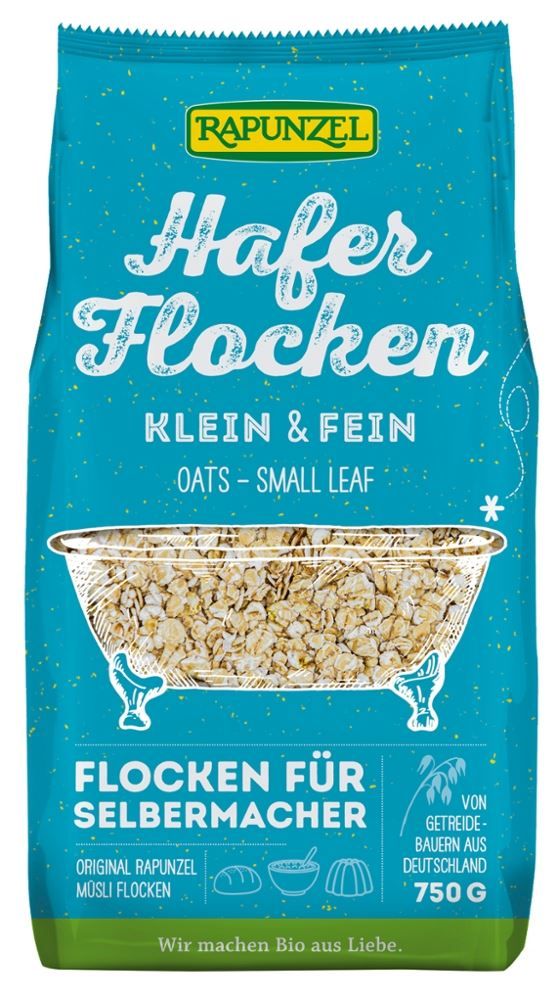 Rapunzel - Hafer Flocken Klein & Fein 5 Stück zu 750 g