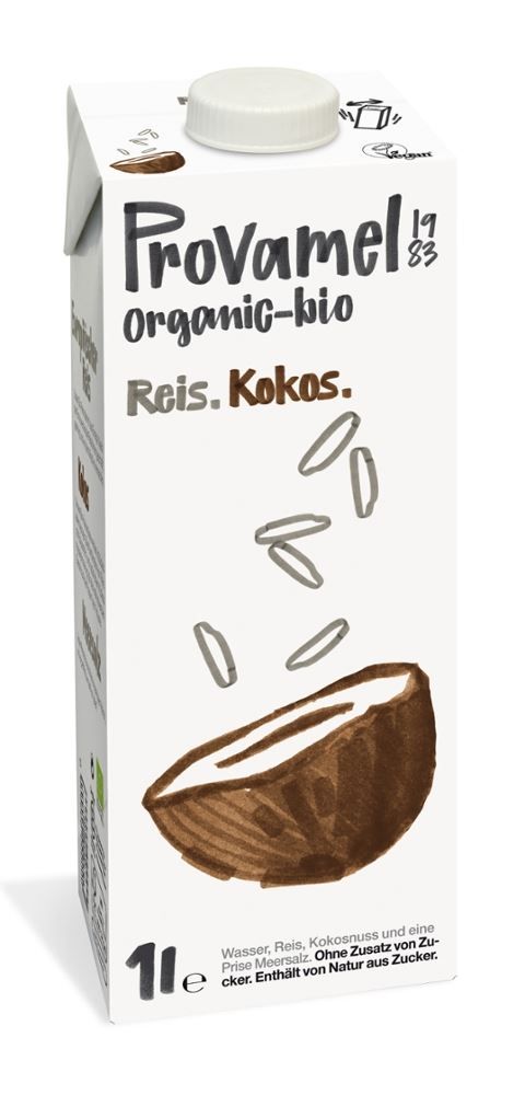 Provamel - Organic-bio Reis Kokos 8 Stück zu 1 l