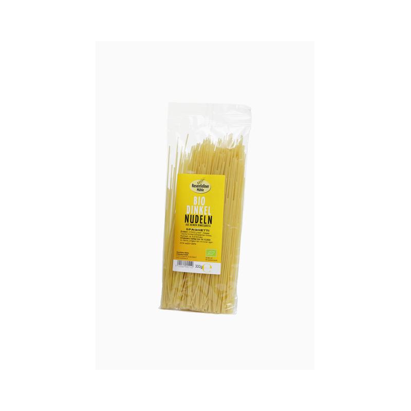 Bio Dinkel Nudeln Spaghetti Rosenfellner Mühle