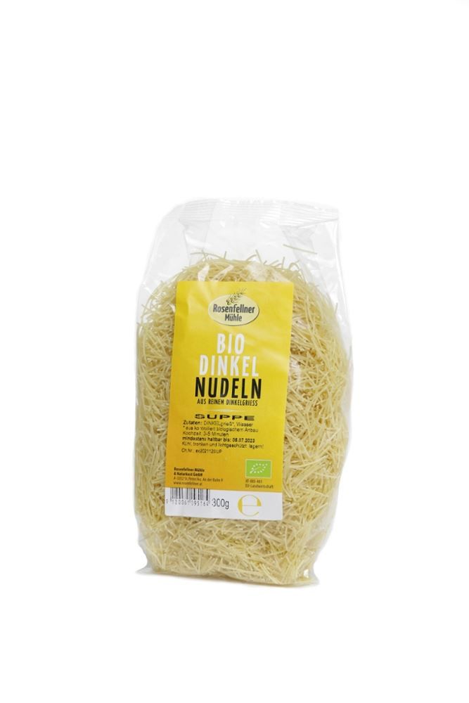 Rosenfellner Mühle - Bio Dinkel Nudeln Suppe