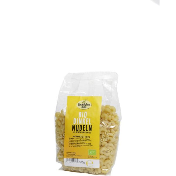 Bio Dinkel Nudeln Hörnchen Rosenfellner Mühle